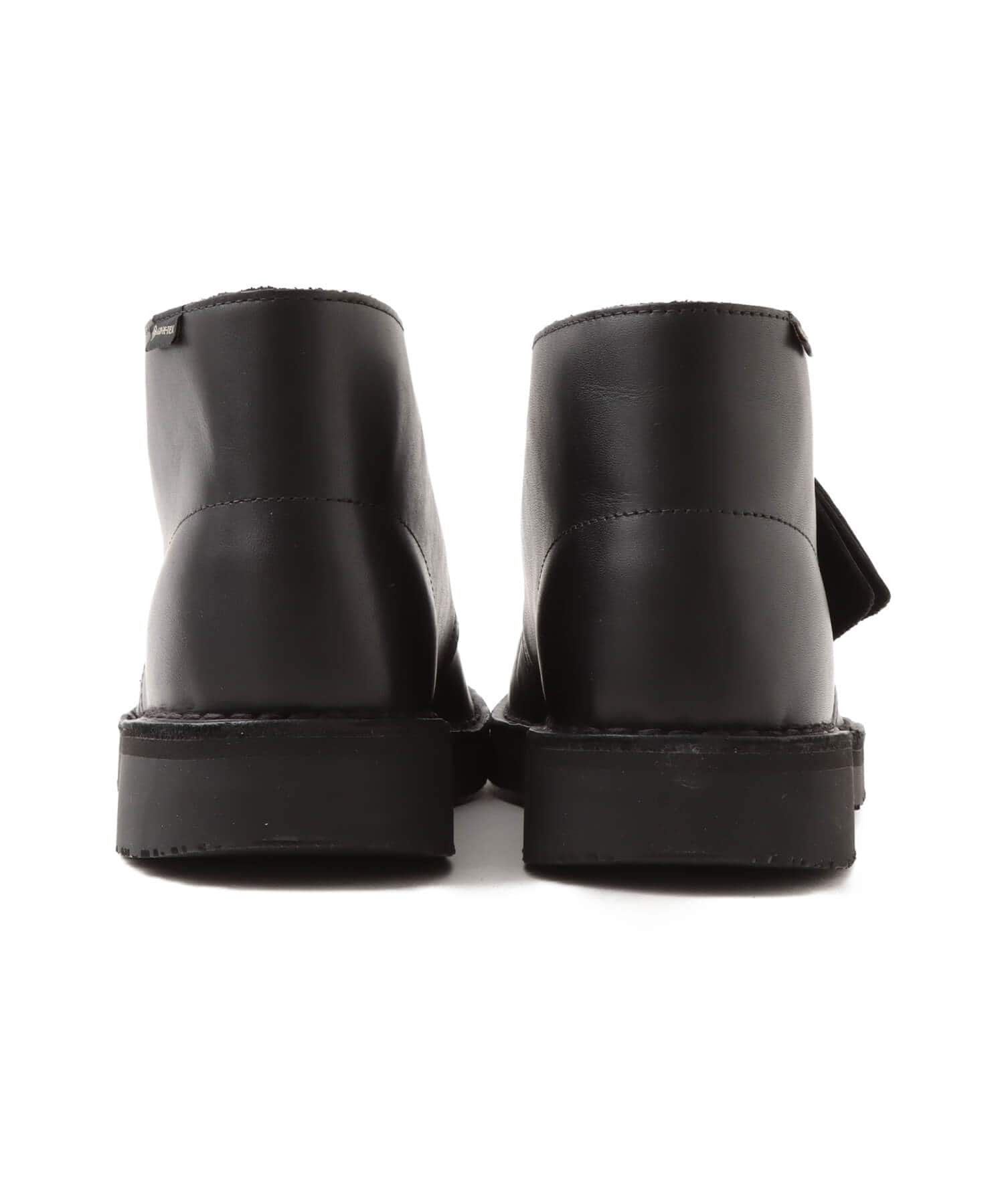 CLARKS Desert Boot GTX Black Leatherの画像