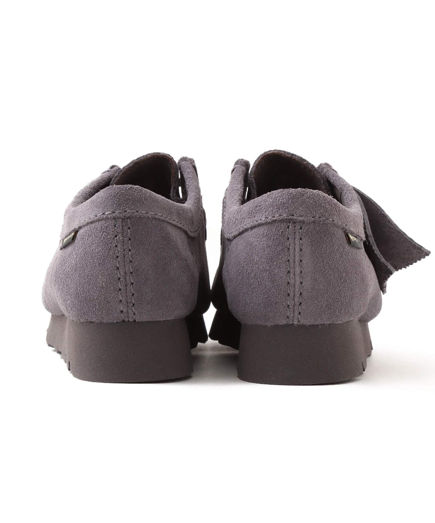 CLARKS Ladies Wallabee. GTX Purple Grey Suedeの画像