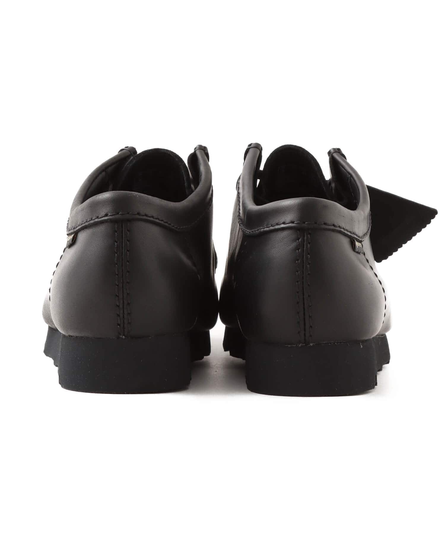CLARKS Wallabee GTX Black / Black Leatherの画像
