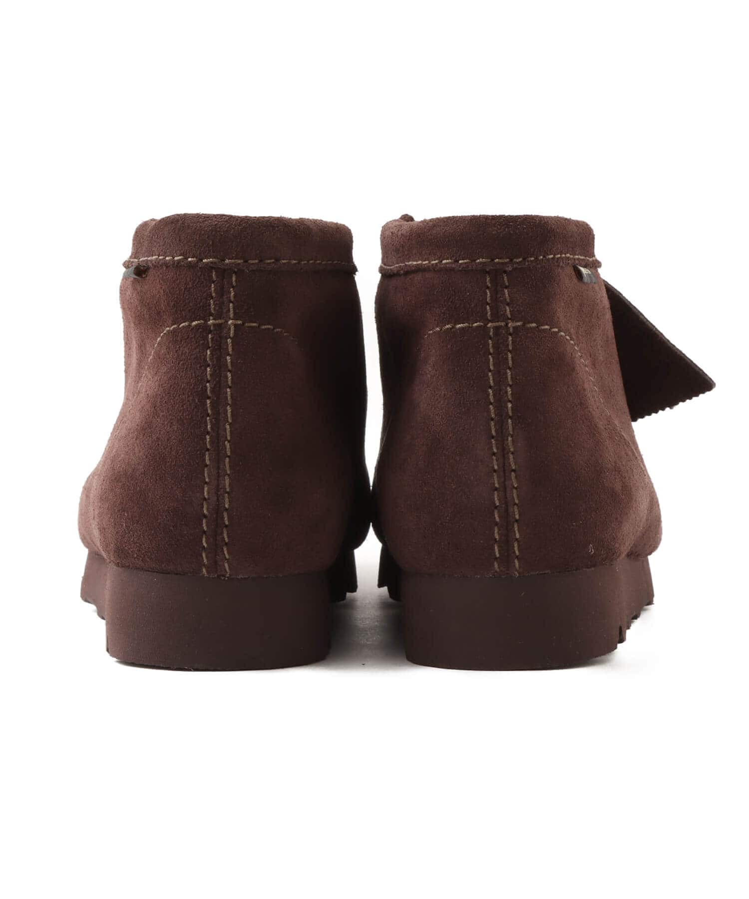 CLARKS Wallabee Boot GTX Dark Brown Suedeの画像