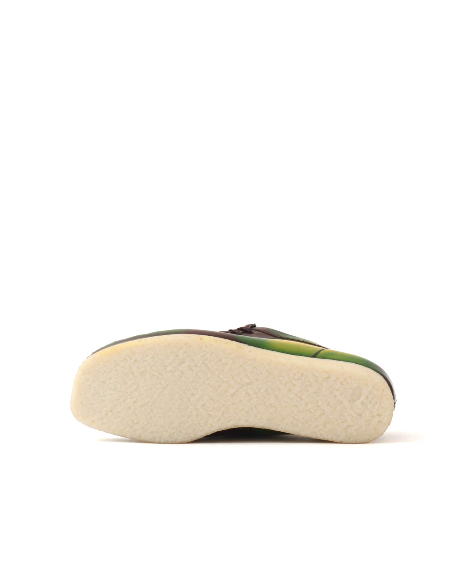 Clarks Wallabee Brown Brush Offの画像