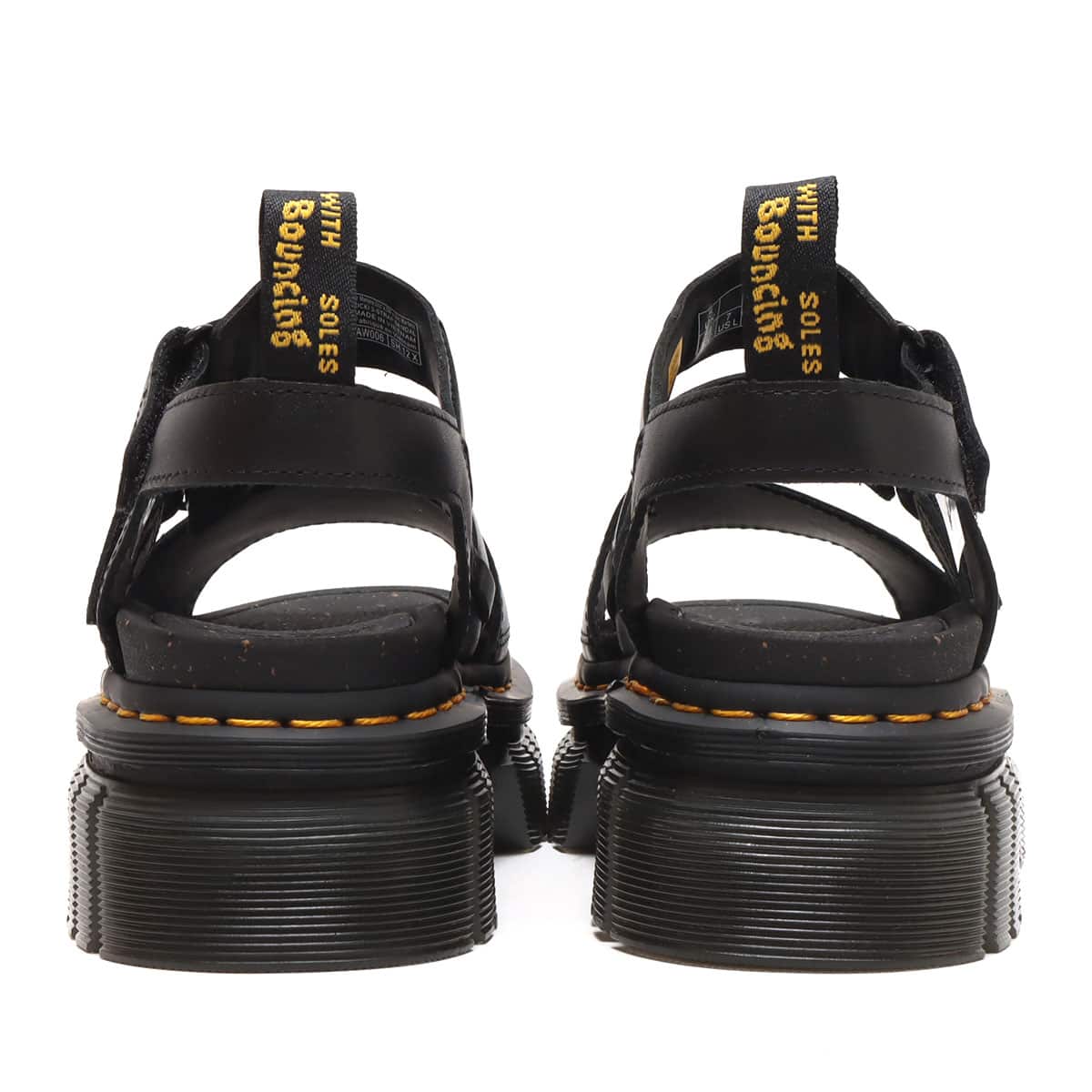 Dr.Martens Ricki 3-strap sandal Black Nappa Lux BLACK 23SS-I