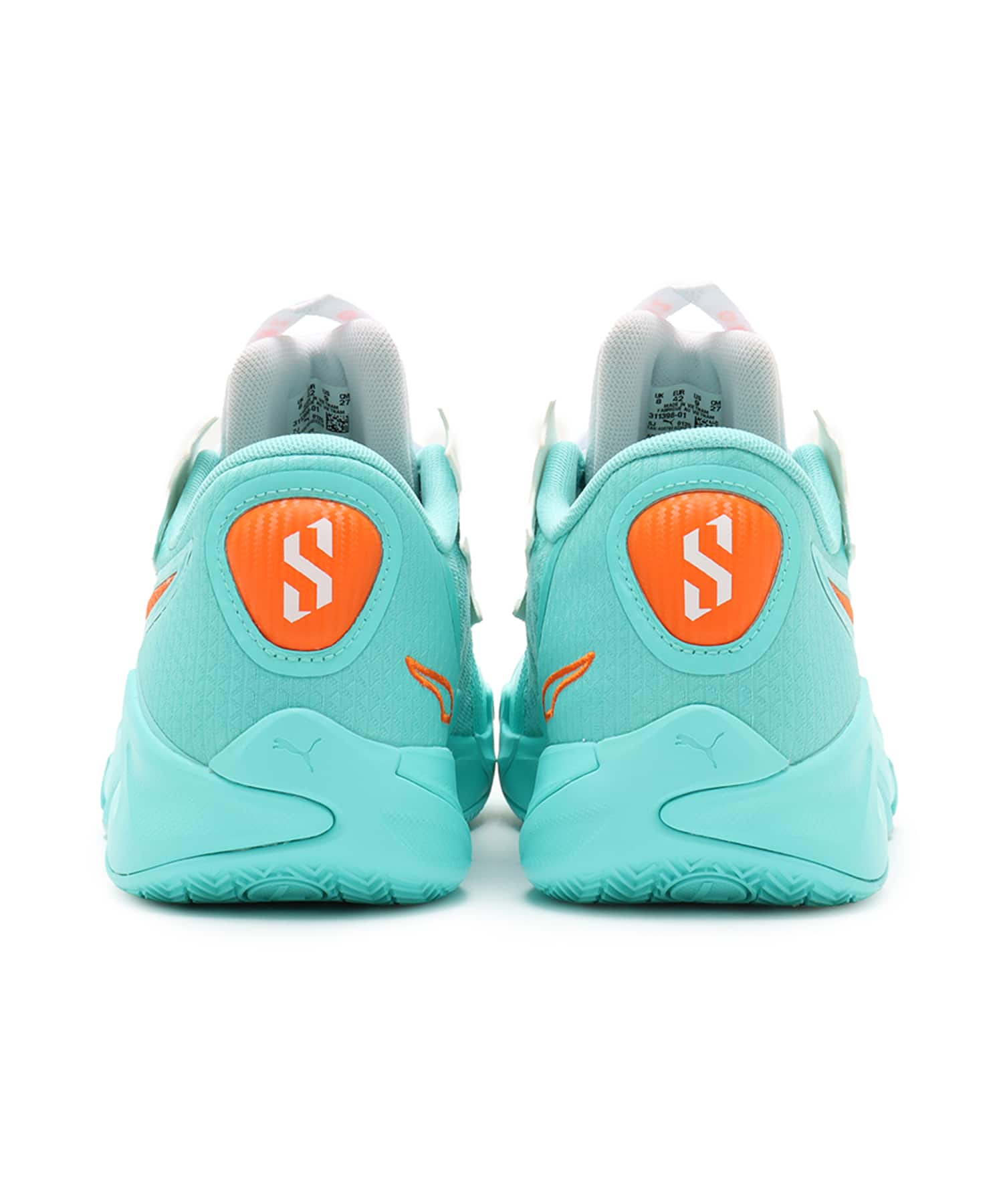 PUMA SCOOT ZEROS II SHIFT AQUATIC-ORANGE POPPYの画像
