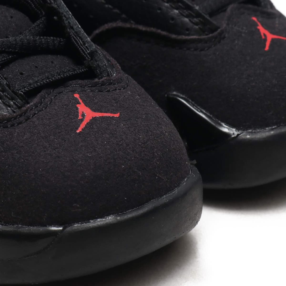 JORDAN BRAND JORDAN 14 RETRO BT  BLACK/VARSITY RED-METALLIC SILVERの画像