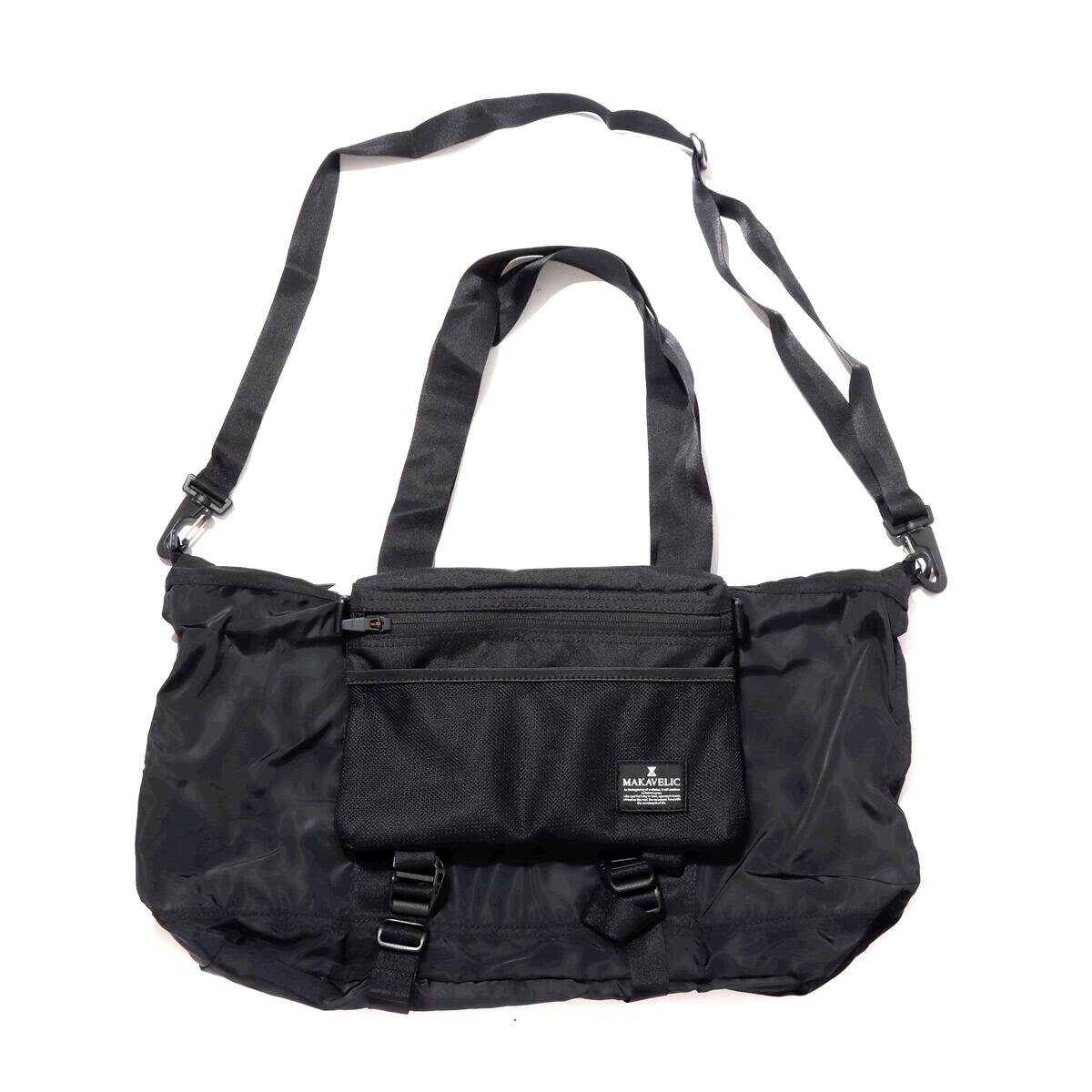 MAKAVELIC PACKABLE TOTE BLACK 21SP-I