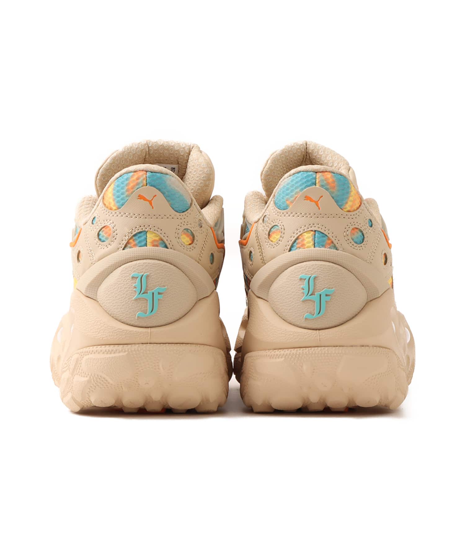 PUMA LA FRANCE RNR FLARE LIGHT SAND-ORANGE GLO-AQUATIの画像