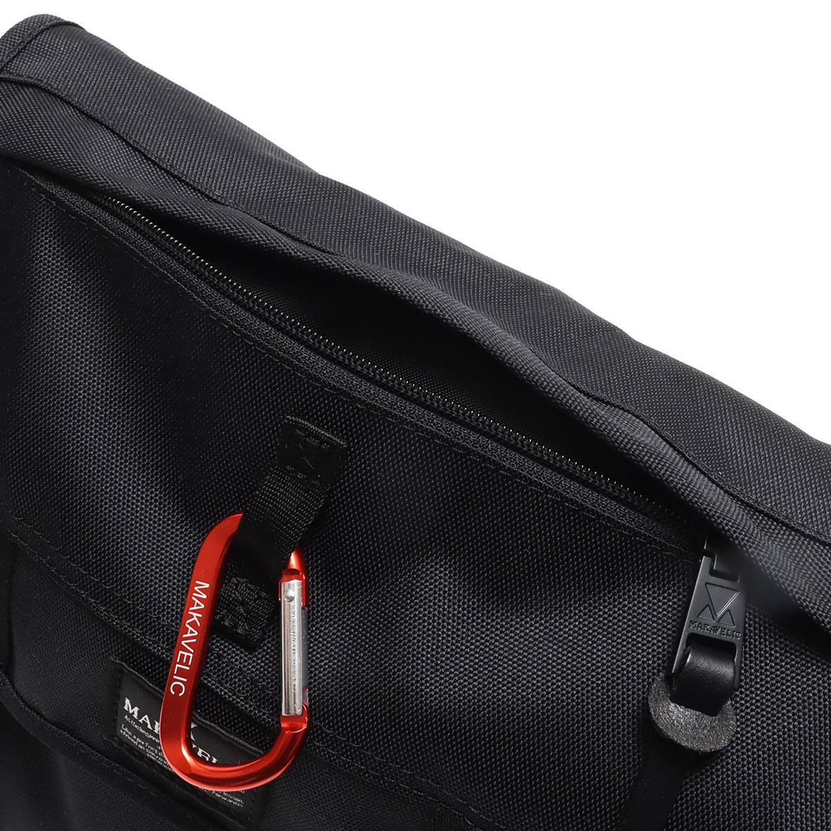 MAKAVELIC GARAGE MESSENGER BAG BLACK 22SP-I