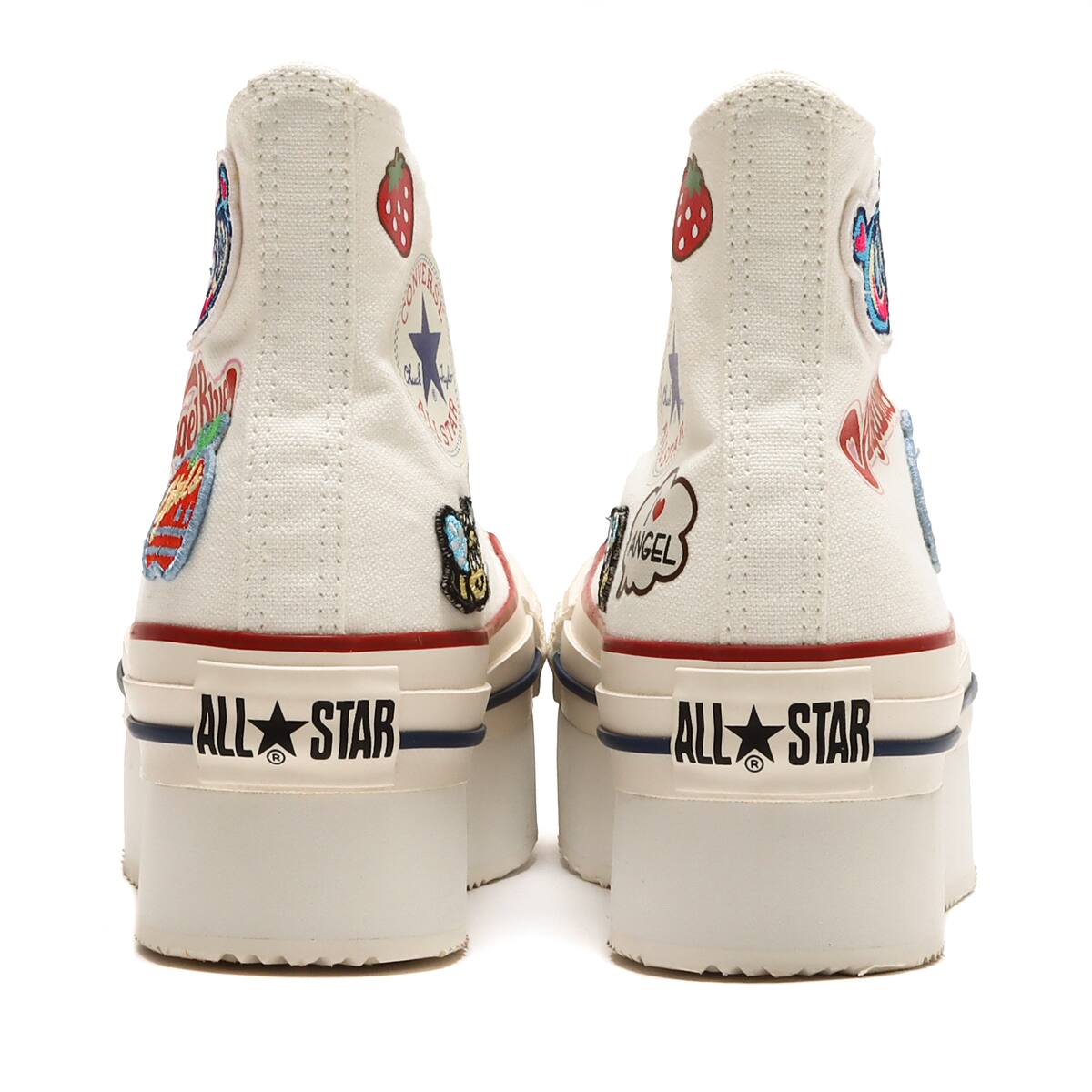 CONVERSE ALL STAR ANGEL BLUE CHUNKYLINE HI WHITE 22HO-I