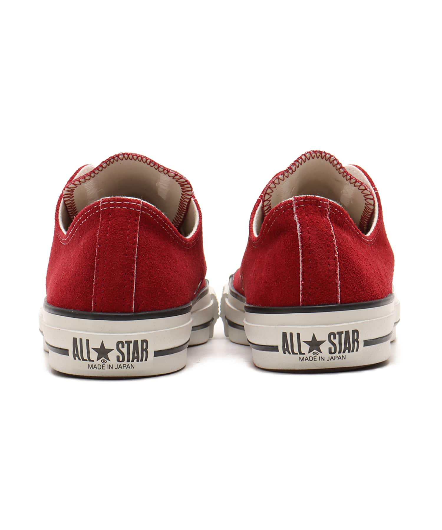 CONVERSE SUEDE ALL STAR J OX  REDの画像