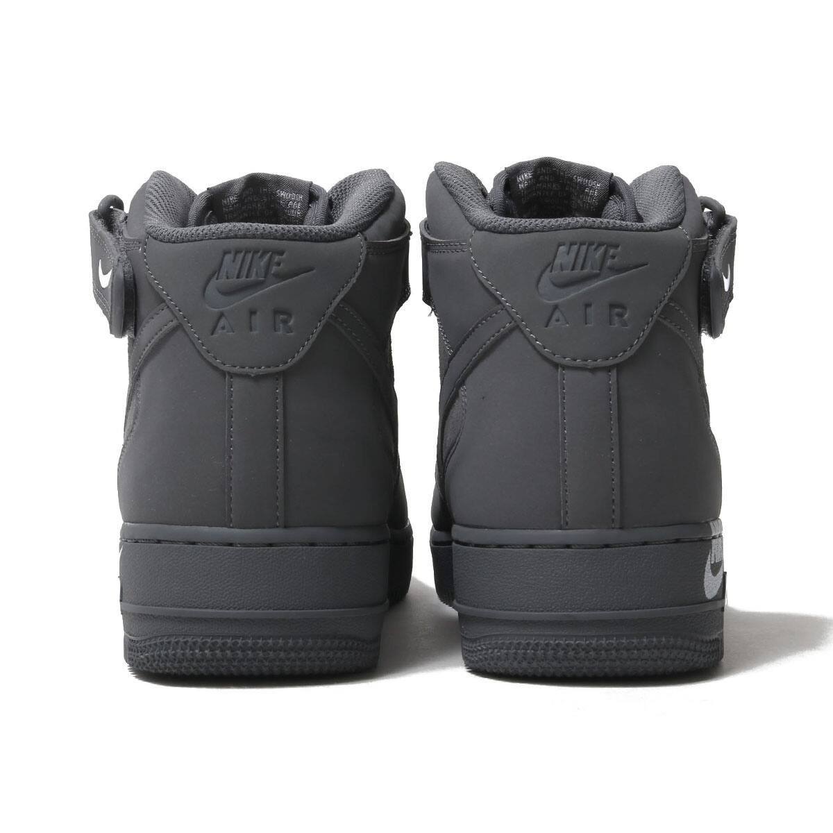 air force 1 mid 07 dark grey