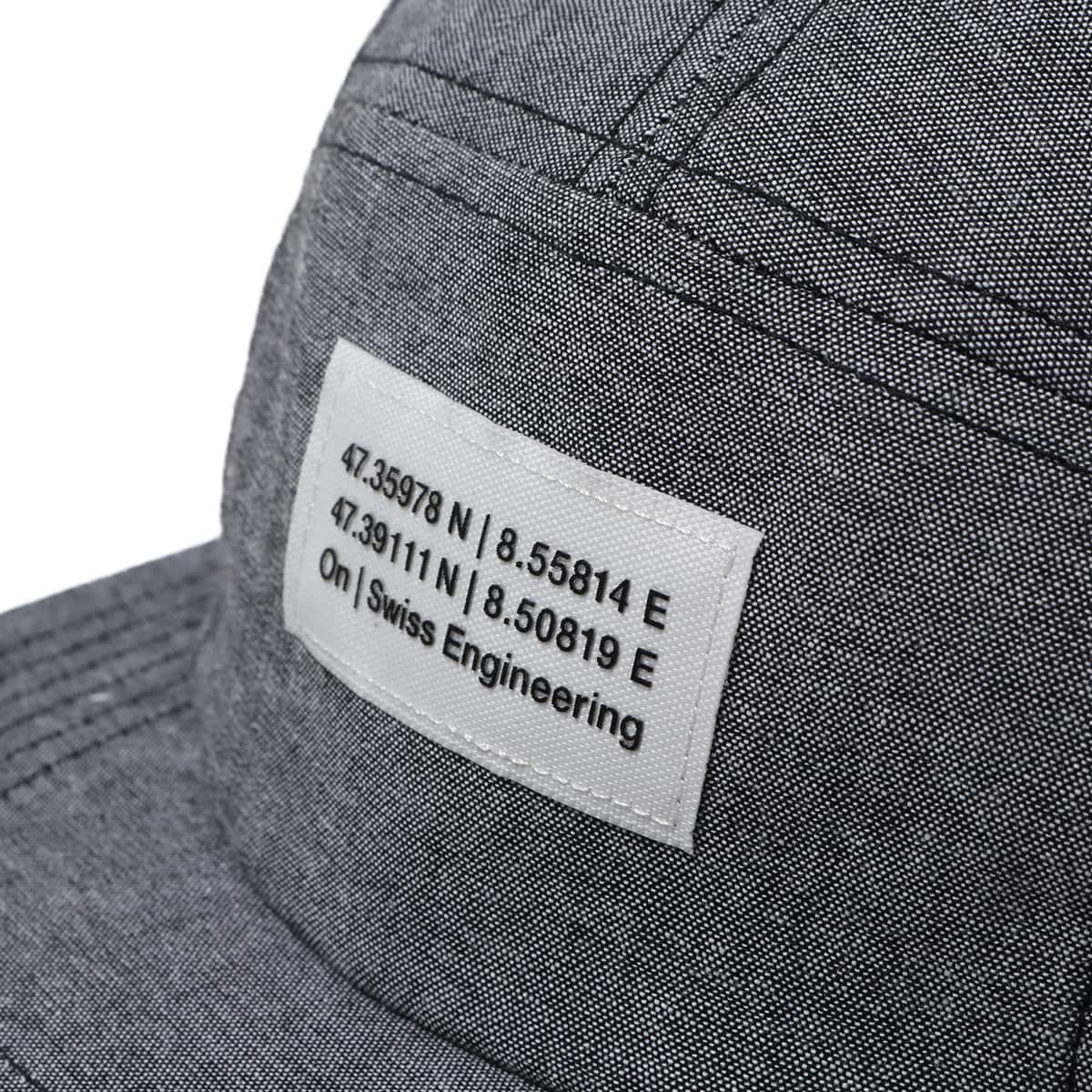 On 5 Panel Cap Grey（オン 5パネル キャップ-グレー） | atmos