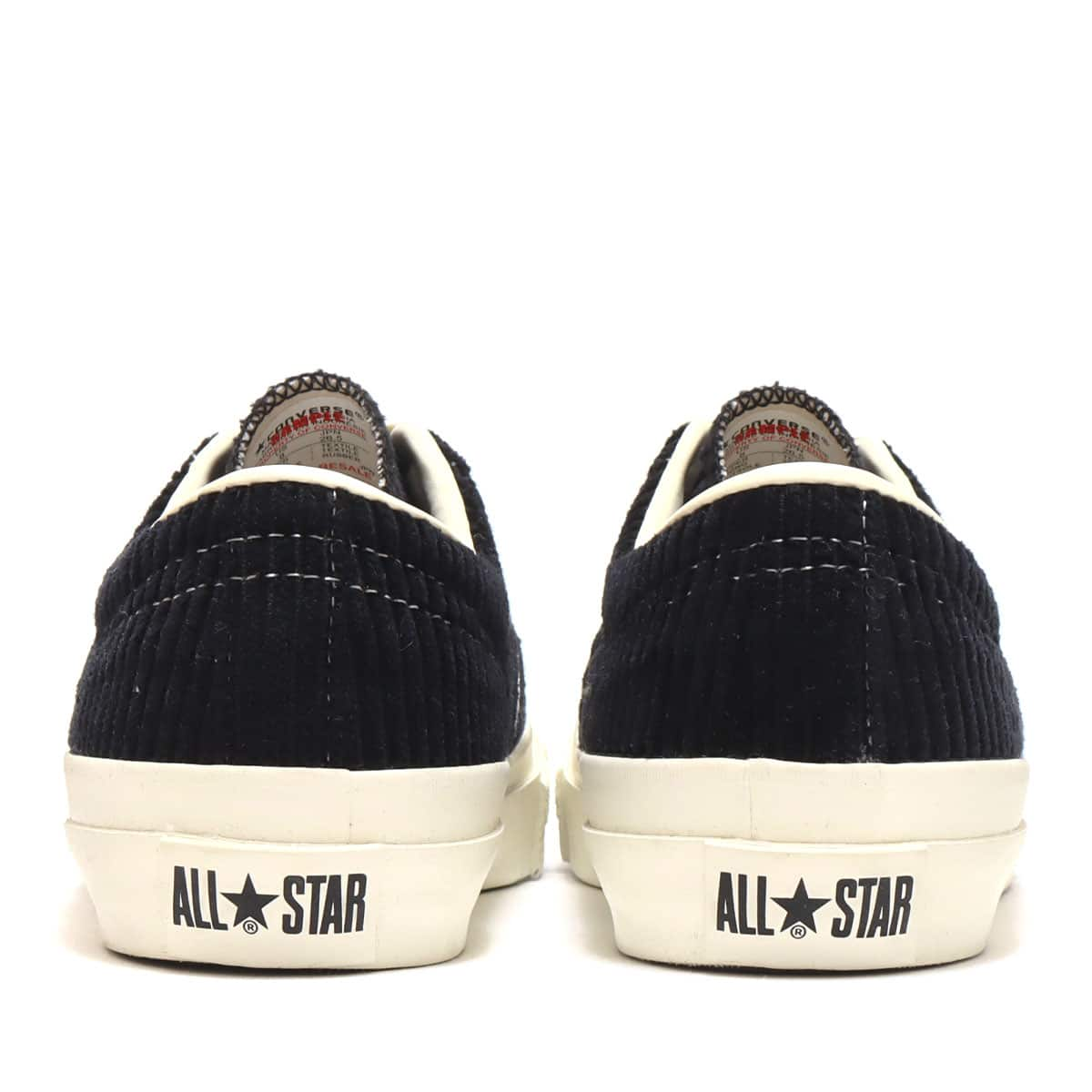 CONVERSE STAR & BARS CORDUROY BLACK 22FW-I