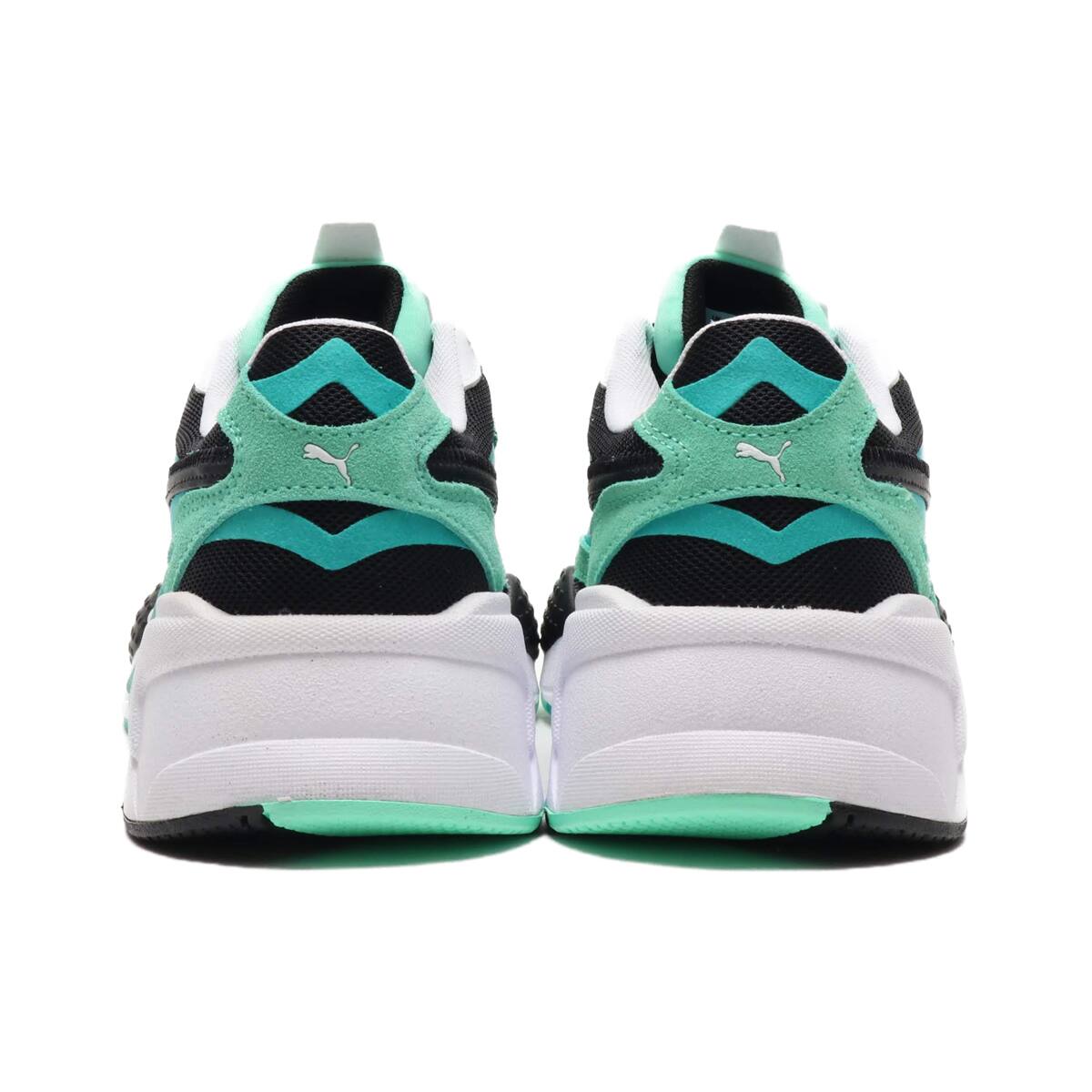 puma rsx teal green