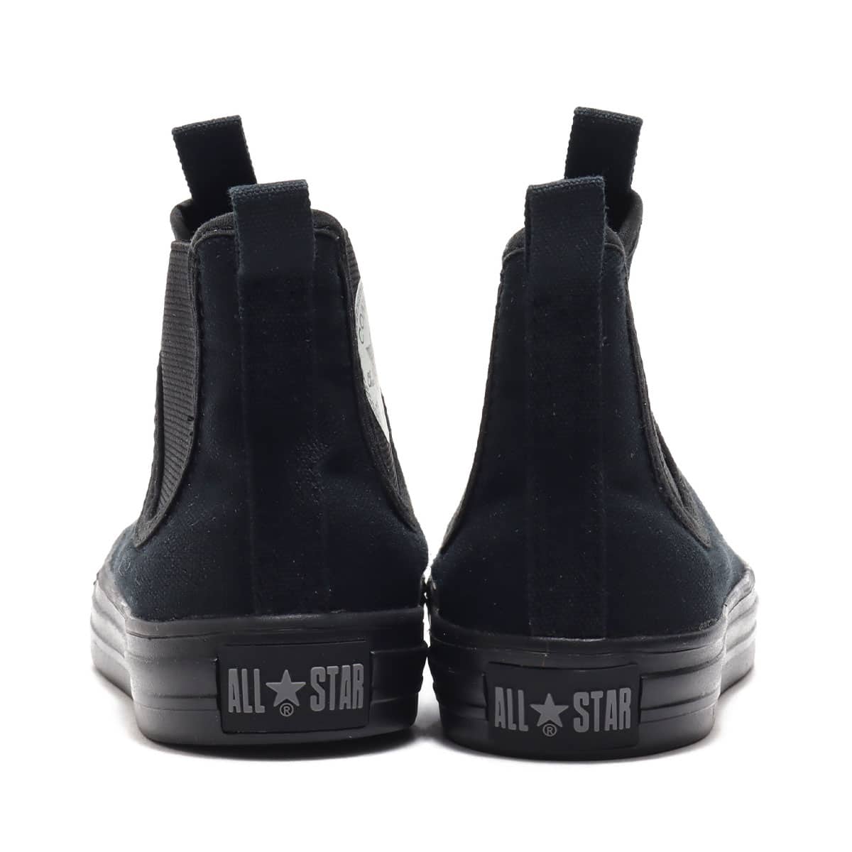CONVERSE CHILD ALL STAR LIGHT SIDEGORE HI BLACKMONOCHROMEの画像