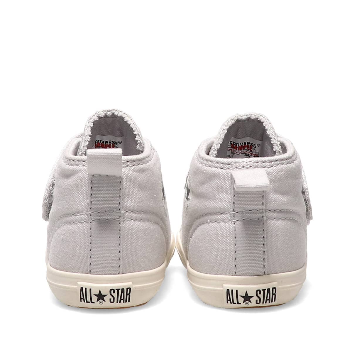 CONVERSE BABY ALL STAR N LIGHTGRAYPLUS V-1 GREY 22SS-Iの画像