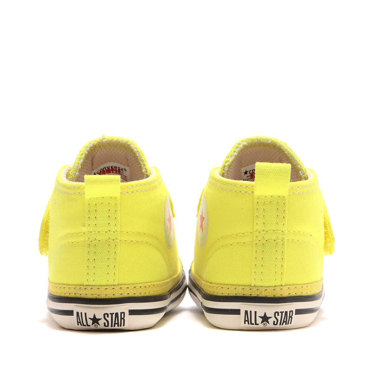 CONVERSE BABY ALL STAR NEONCOLORS OF V-1 YELLOW 22SS-Iの画像