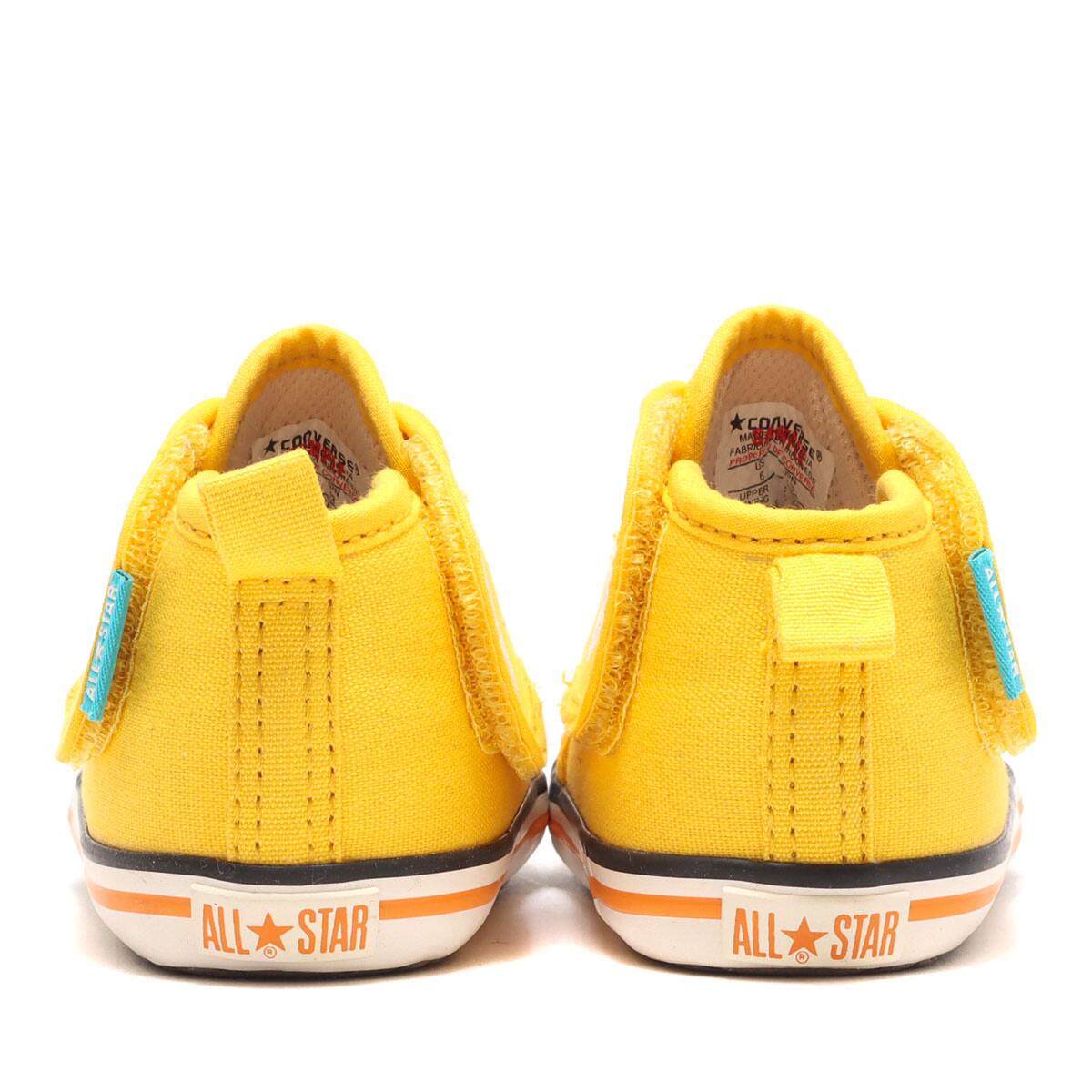 CONVERSE BABY ALL STAR N SIDETAPE YELLOW 22FW-Iの画像
