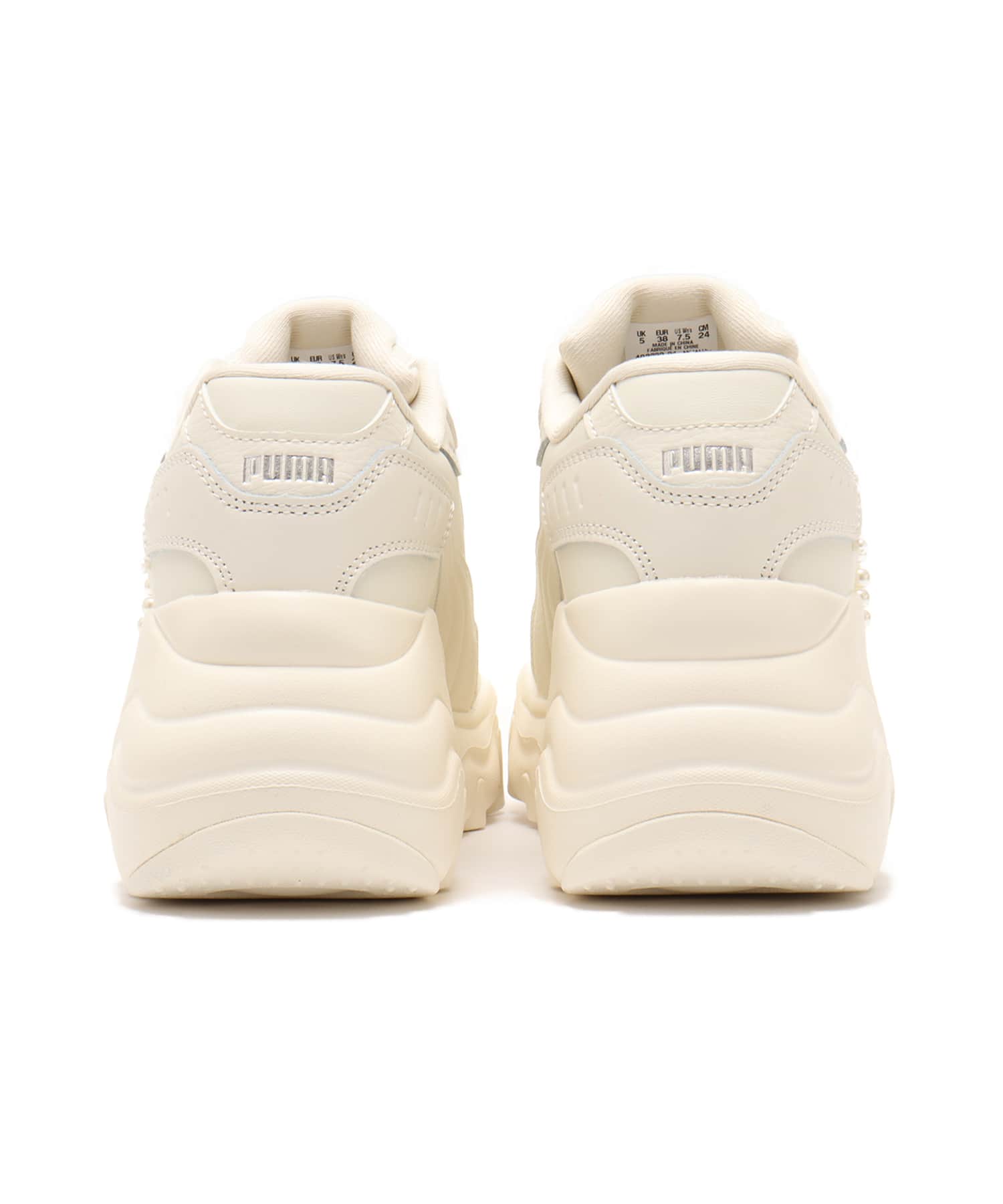 PUMA PULSAR WEDGE WNS PEARL FROSTED IVORY-PUMA WHITE（プーマ