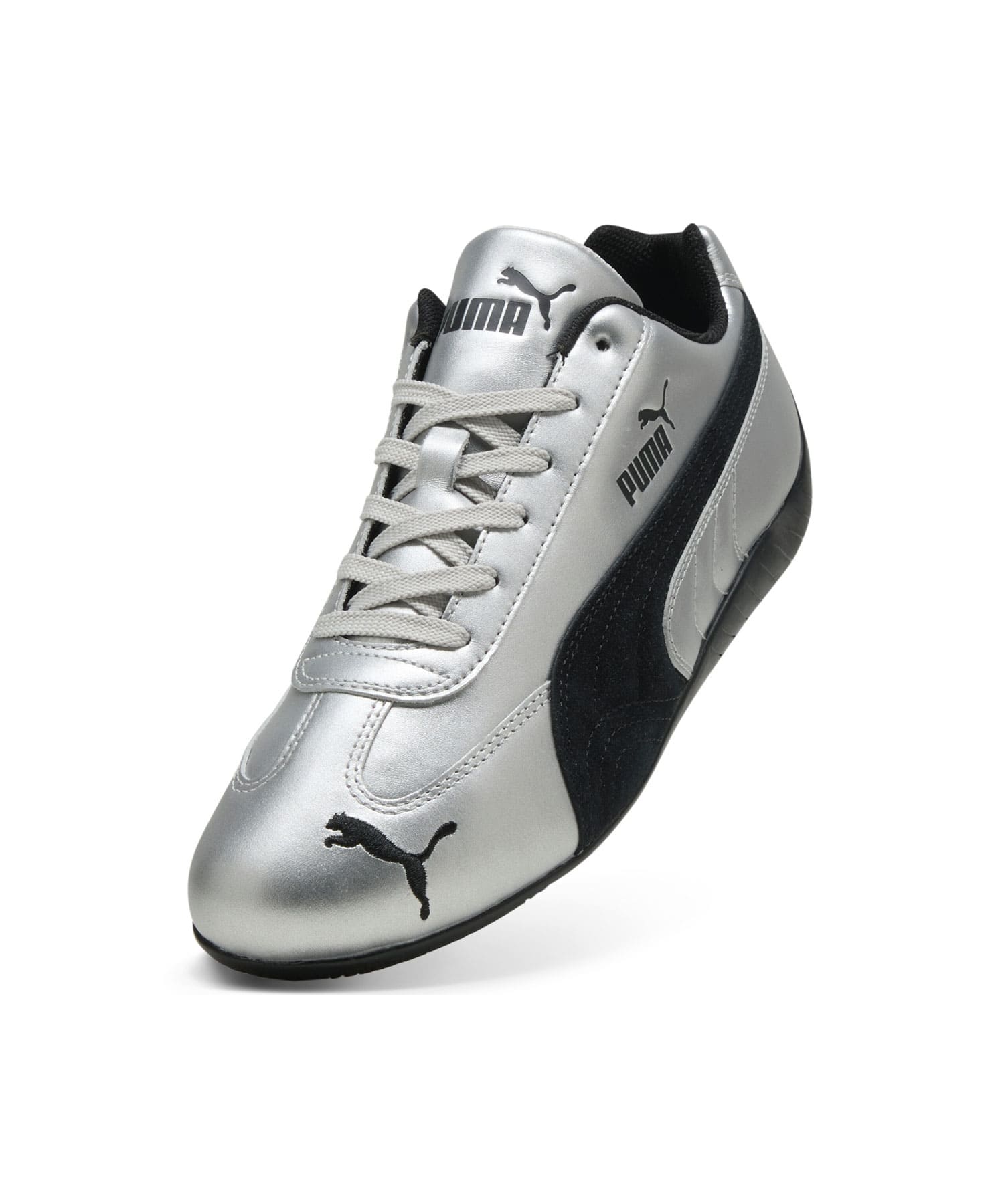 PUMA SPEEDCAT METALLIC PUMA SILVER-PUMA BLACKの画像