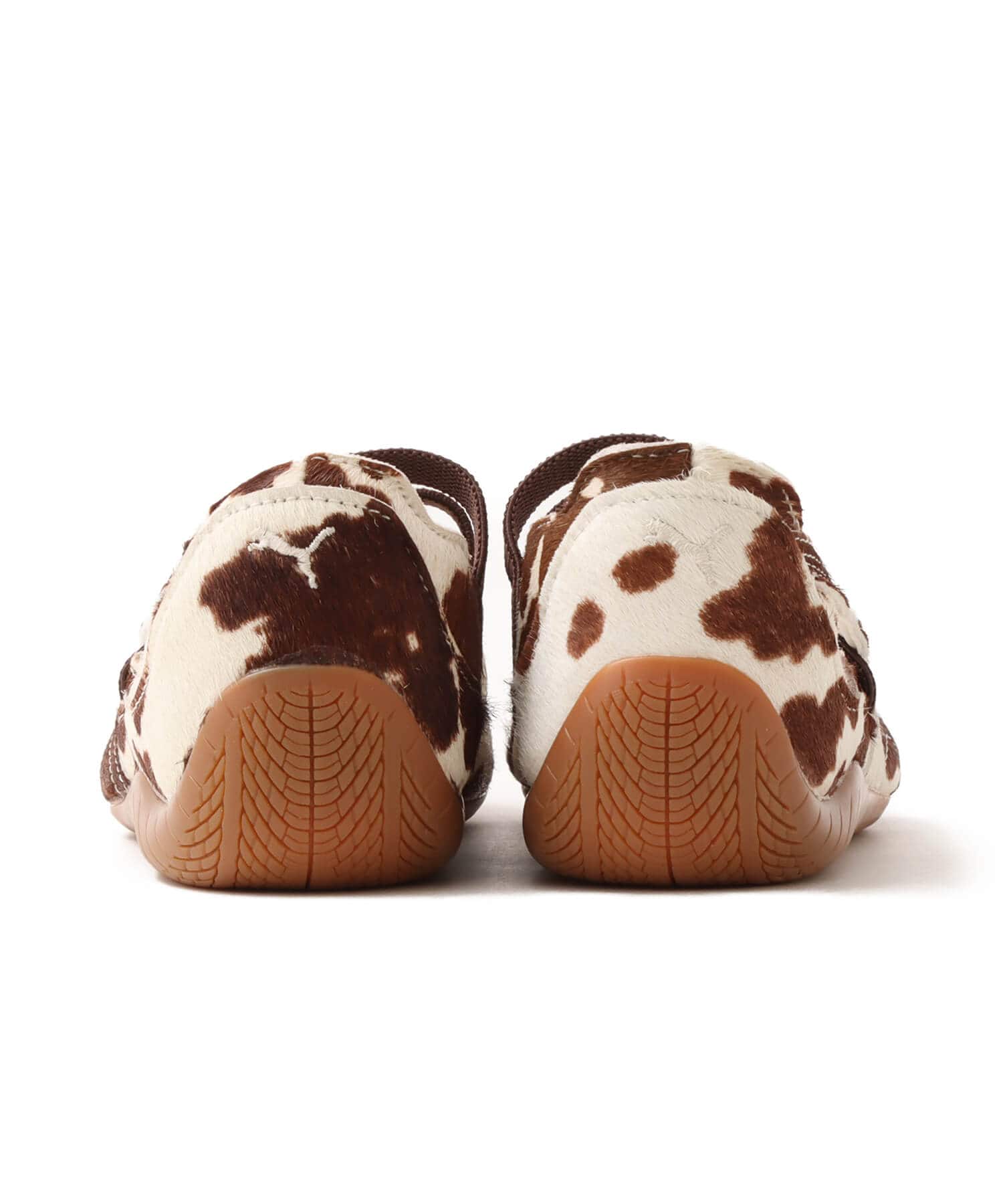 PUMA SPEEDCAT BALLET COW WNS CHOCOLATE BROWN-WARM WHITEの画像