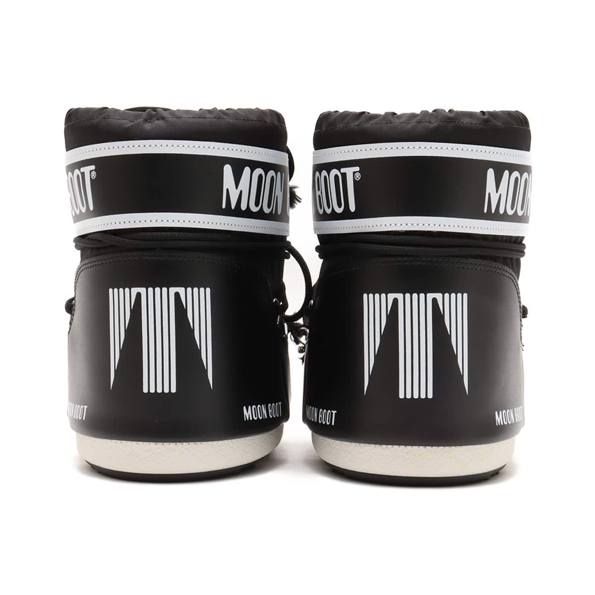 MOON BOOT MB ICON LOW NYLON BLACK の画像