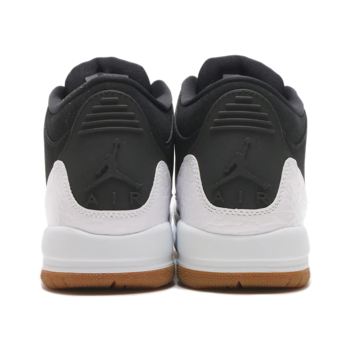 JORDAN BRAND AIR JORDAN 3 RETRO GG BLACK/WHITE-GUM MED BROWN