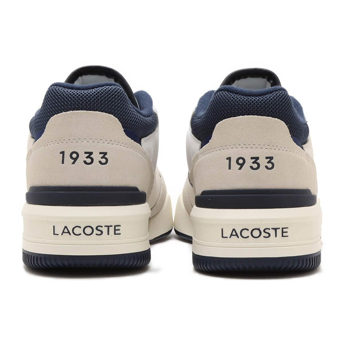 LACOSTE LINESHOT 124 1 SMA WHT/NVY 24SP-I