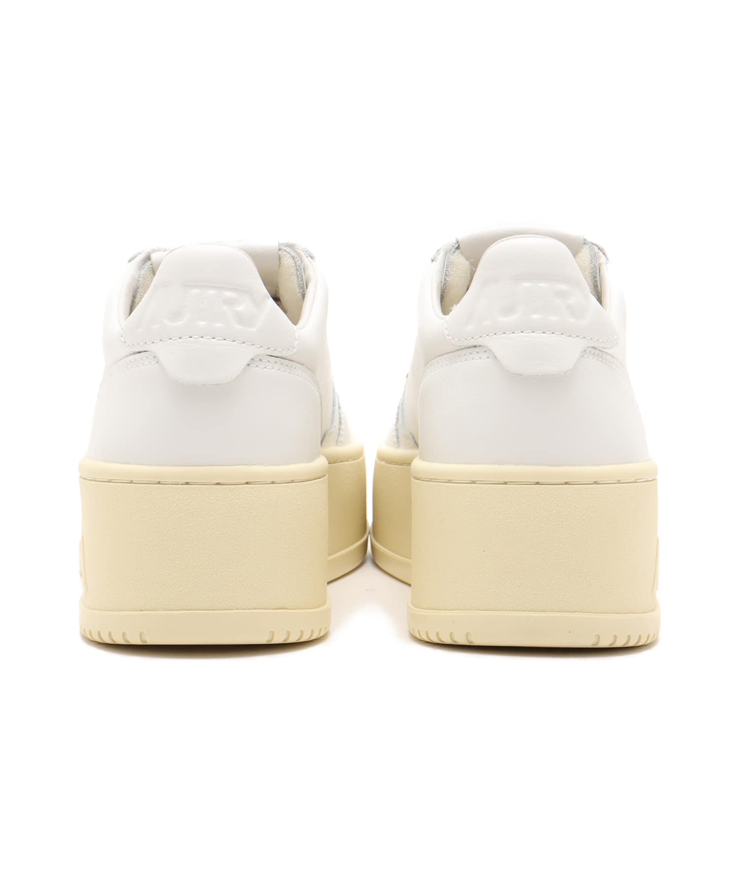 AUTRY PLATFORM LOW WHITEの画像