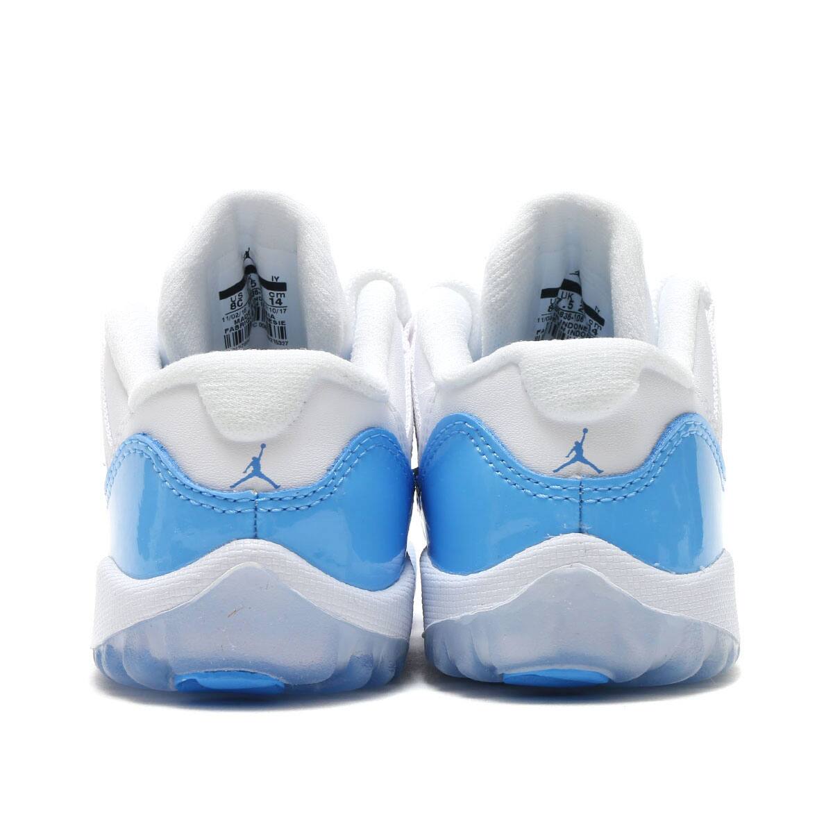 JORDAN BRAND JORDAN 11 RETRO LOW BT  WHITE/UNIVERSITY BLUE-BLACKの画像