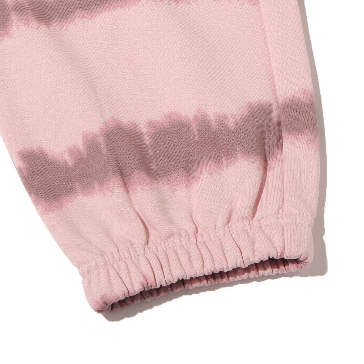PUMA CLASSICS TIE DYE SWEATPANTS Chalk Pink-Quail 22SP-Iの画像