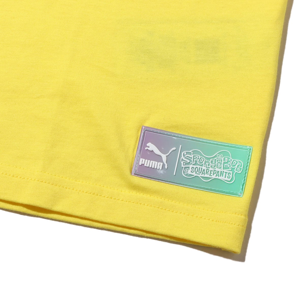 PUMA × SPONGEBOB GRAPHIC TEE LUCENT YELLOW 23SP-Iの画像