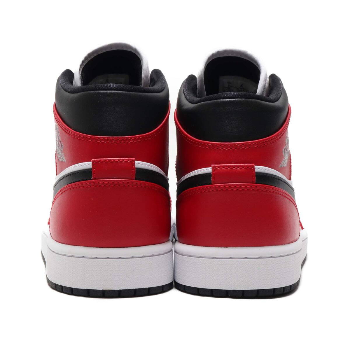 JORDAN BRAND AIR JORDAN 1 MID BLACK/BLACK-GYM RED 20SU-Sの画像