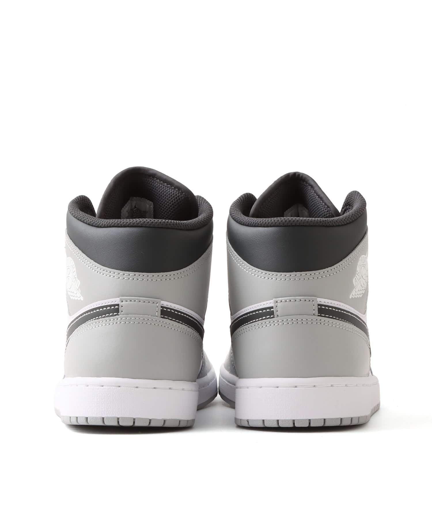 JORDAN BRAND AIR JORDAN 1 MID LT SMOKE GREY/WHITE-ANTHRACITE の画像
