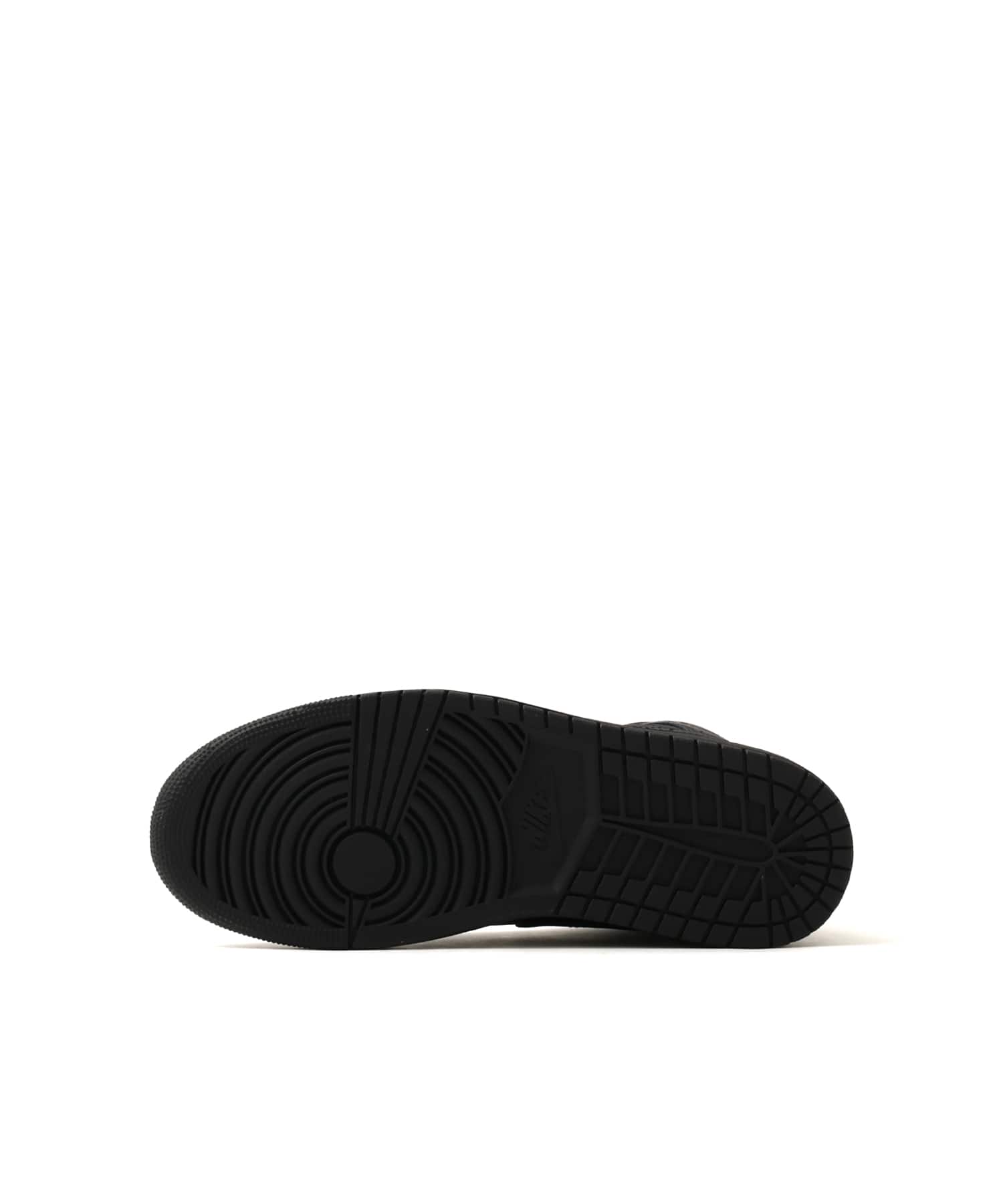 JORDAN BRAND AIR JORDAN 1 MID BLACK/BLACK-BLACKの画像