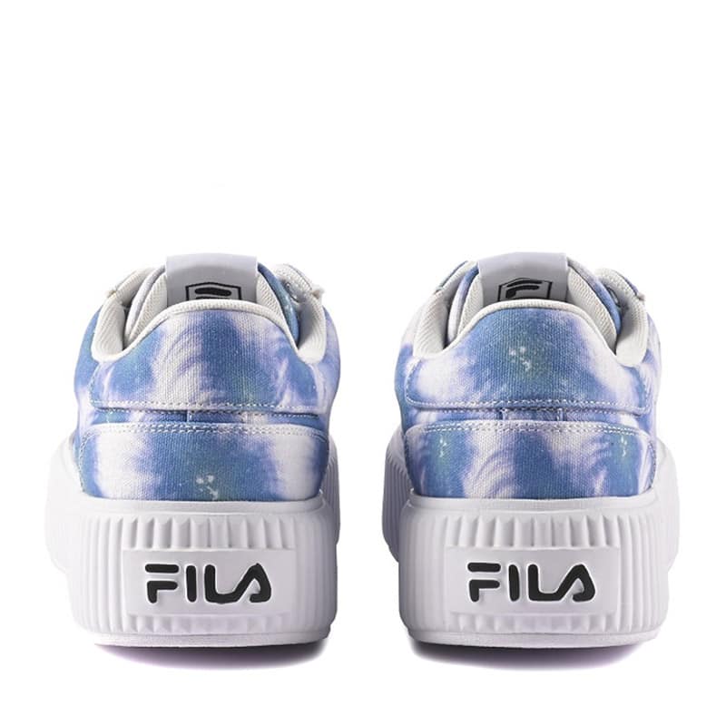 FILA SANDBLAST OVERSOLE TIE DYE BRIGHT COBALT / STORM BLUE / WHITE 21FW-I