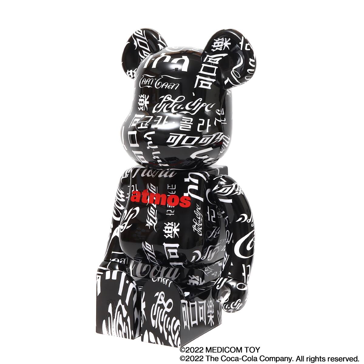 MEDICOM TOY BE@RBRICK Coca-Cola × atmos TYPE-6 1000% 22SS-I