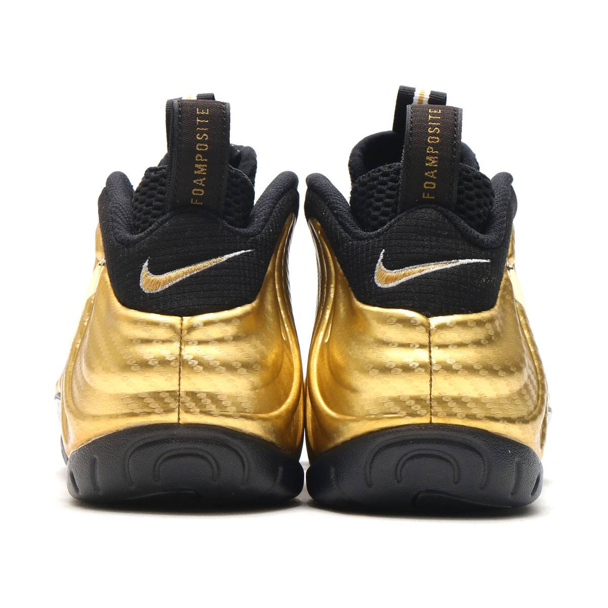 air foamposite pro metallic gold
