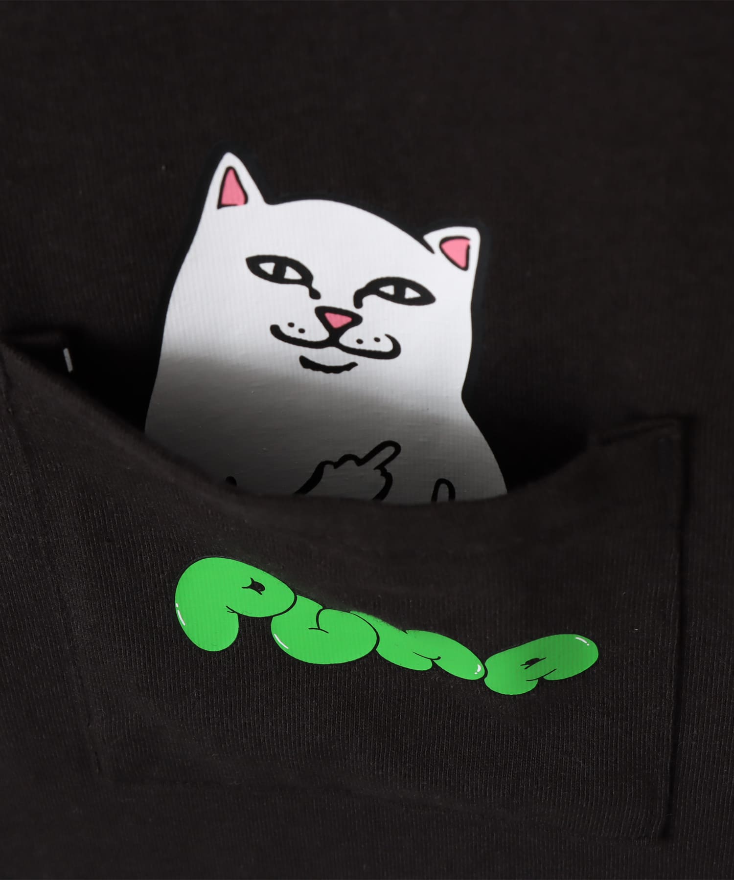PUMA PUMA x RIPNDIP RELAXED POCKET TEE PUMA BLACKの画像