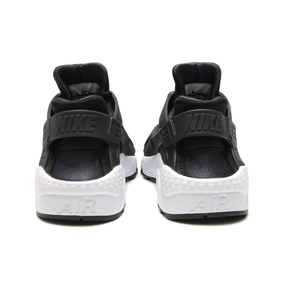 huarache run black white