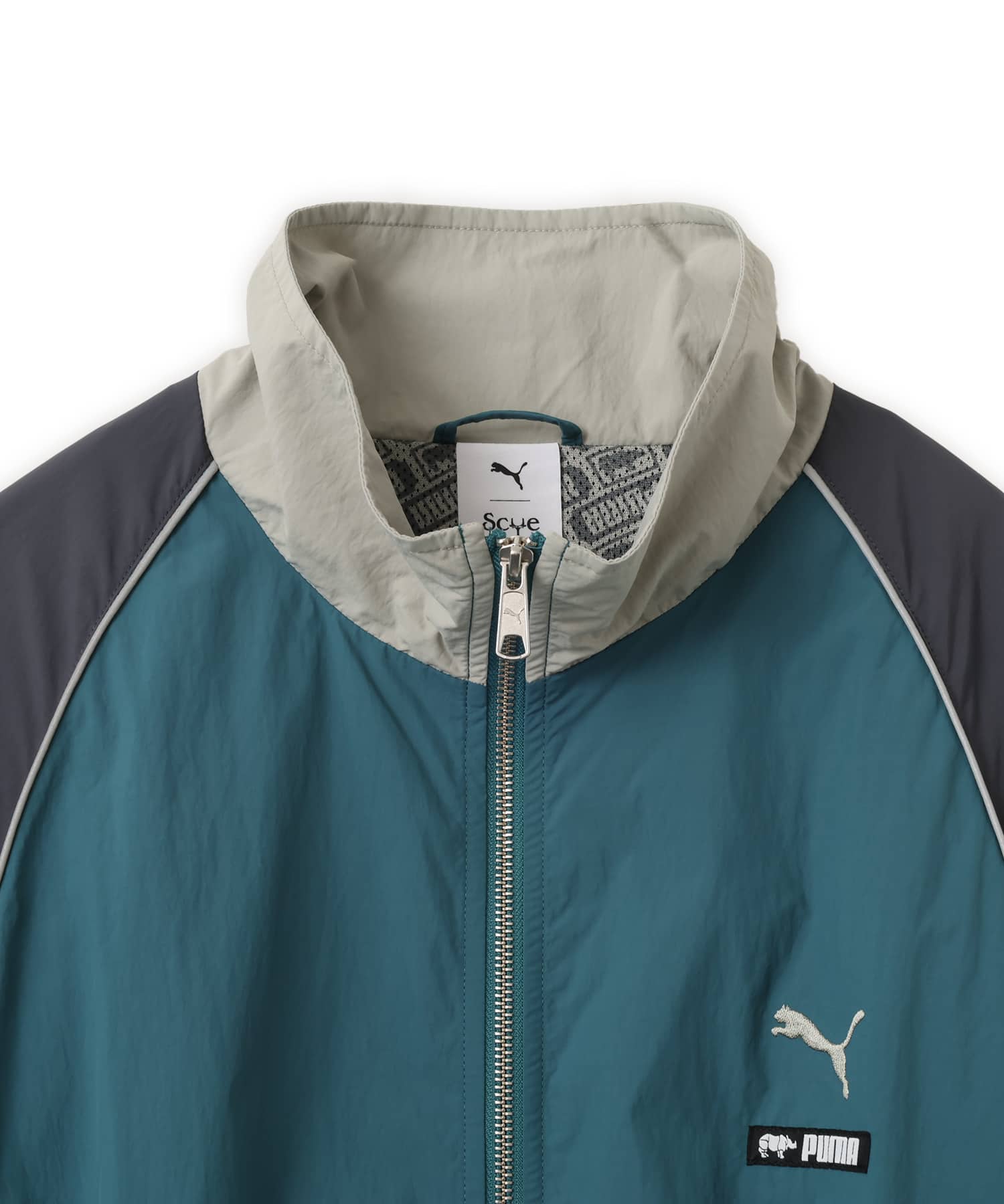PUMA X SCYE T7 WOVEN JKT EMERALD ICEの画像