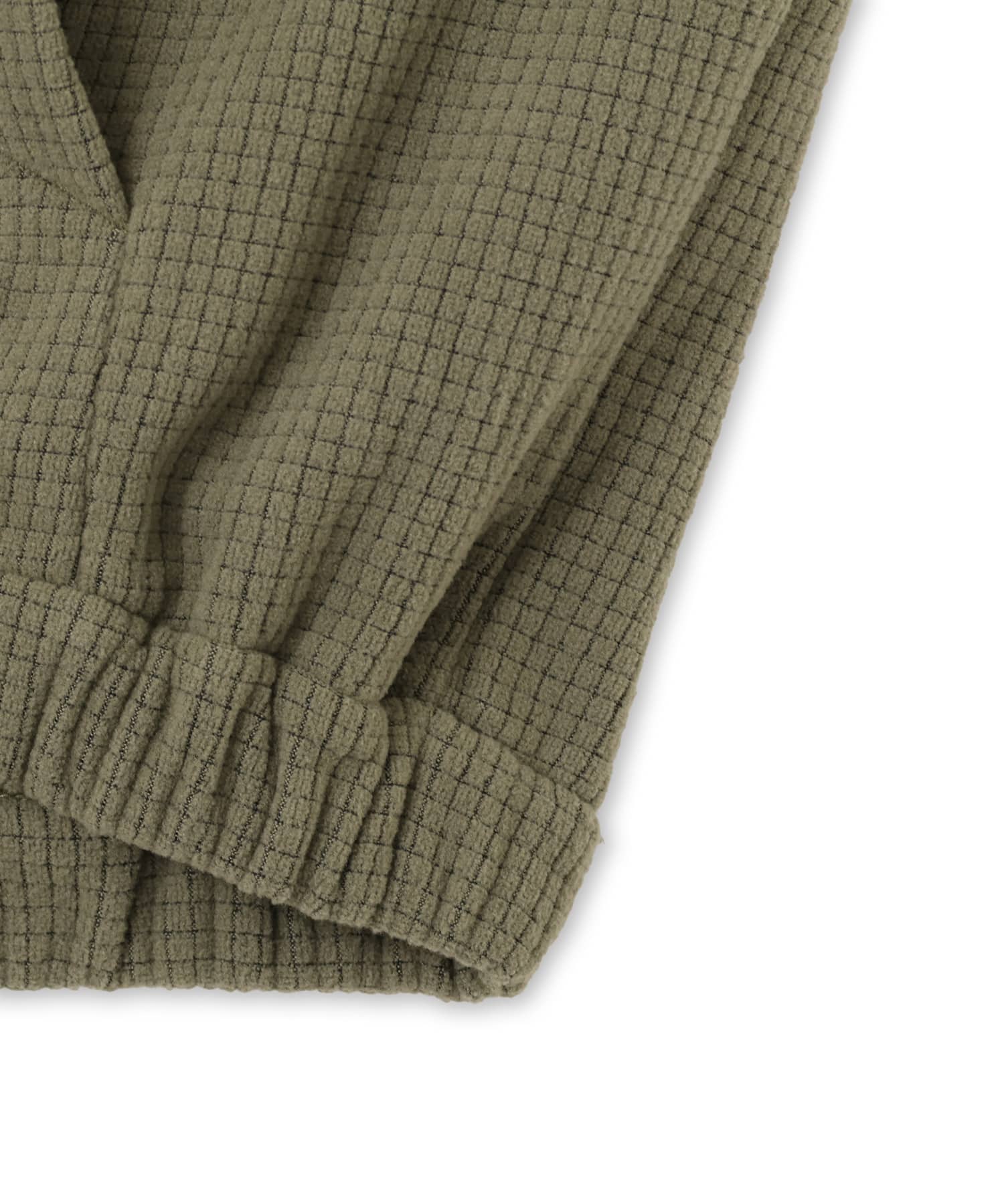 PUMA FLEECE ZIP-UP JACKET WS LODEN GREENの画像