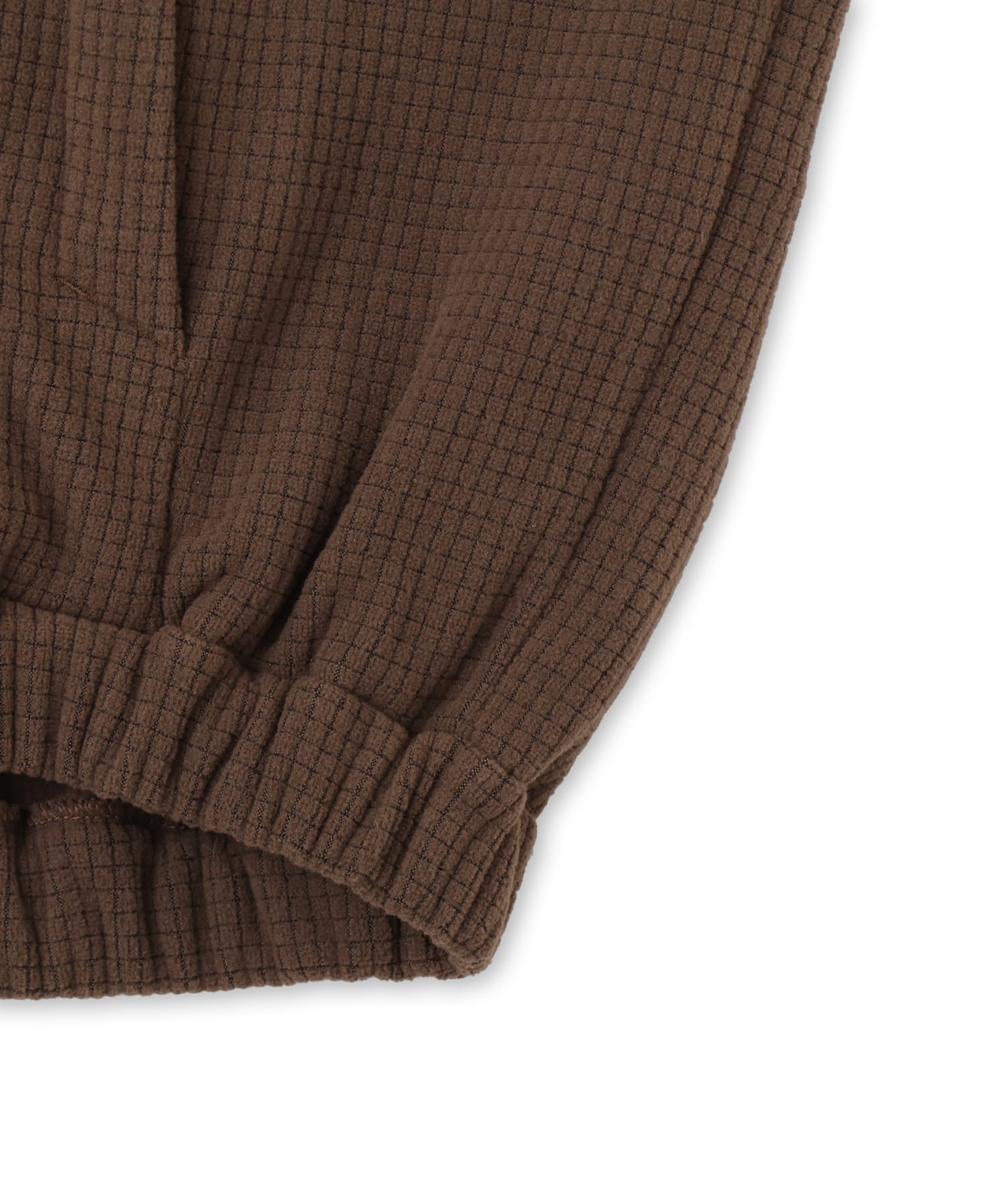 PUMA FLEECE ZIP-UP JACKET WS CHOCOLATEの画像
