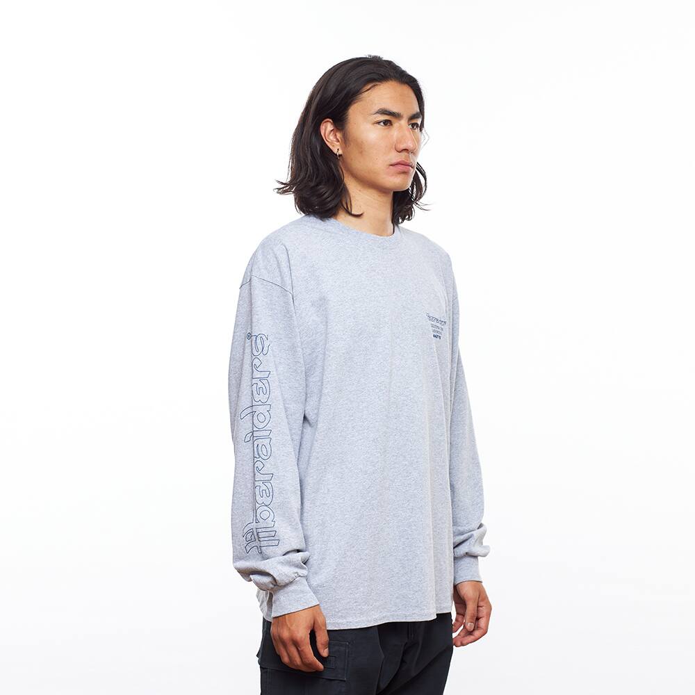 Liberaiders M.A.W L/S TEE GRAY の画像