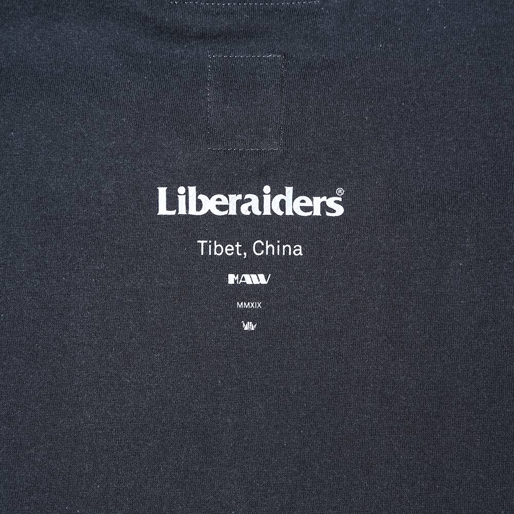 Liberaiders VIEWFINDER TEE BLACK の画像