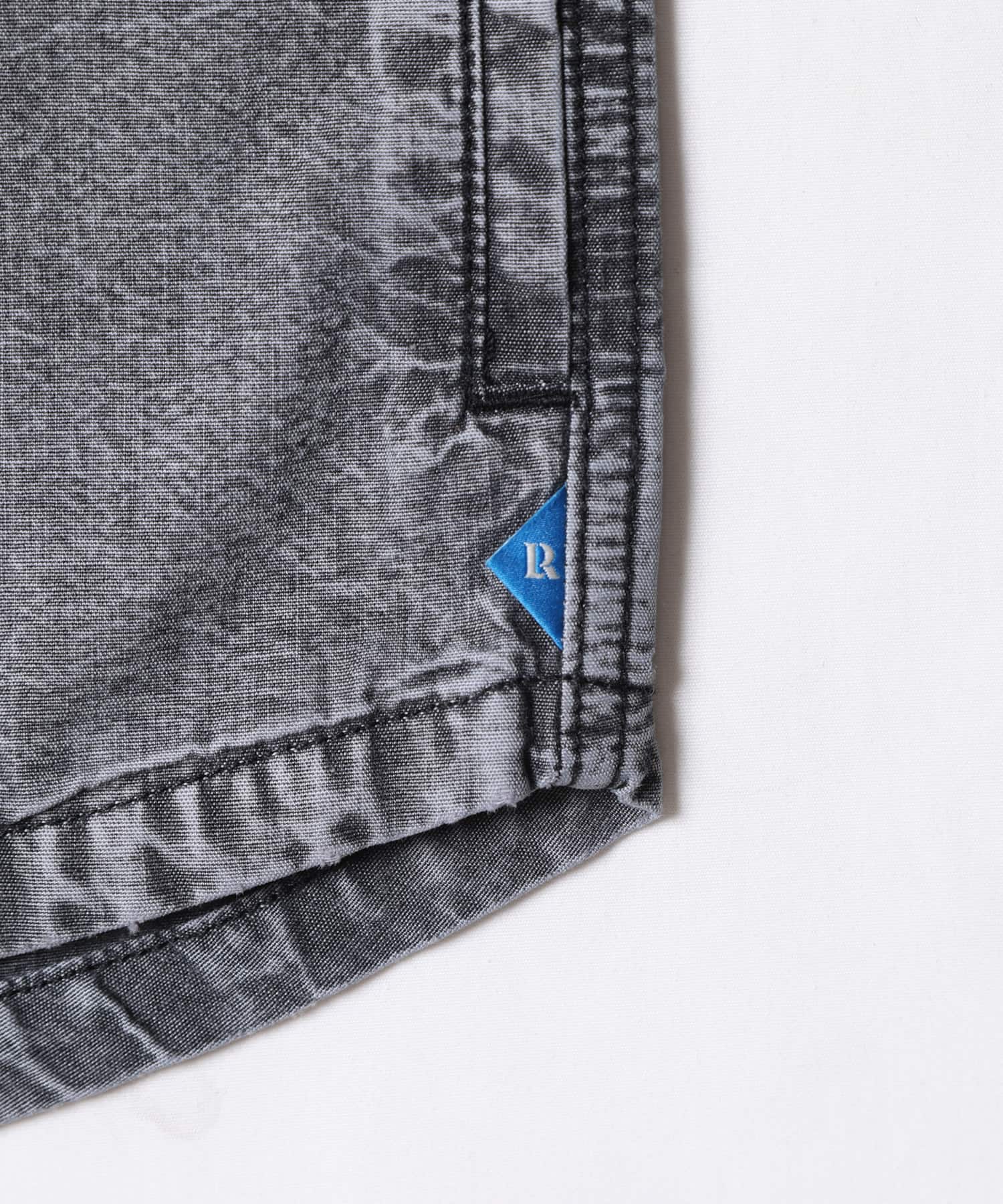 LIBERAIDERS CHAMBRAY BASEBALL SHIRT BLACKの画像