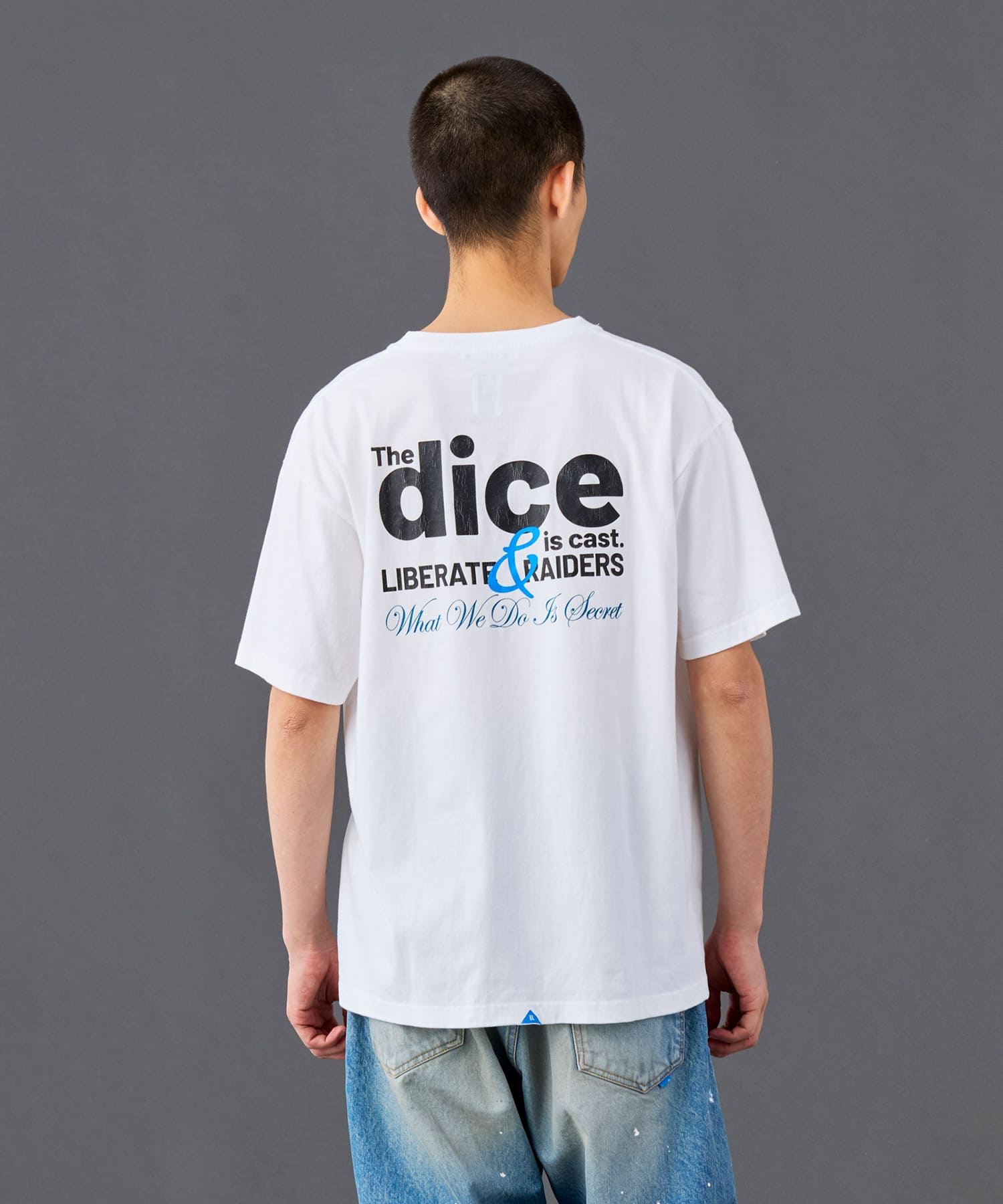 LIBERAIDERS DICE TEE WHITEの画像