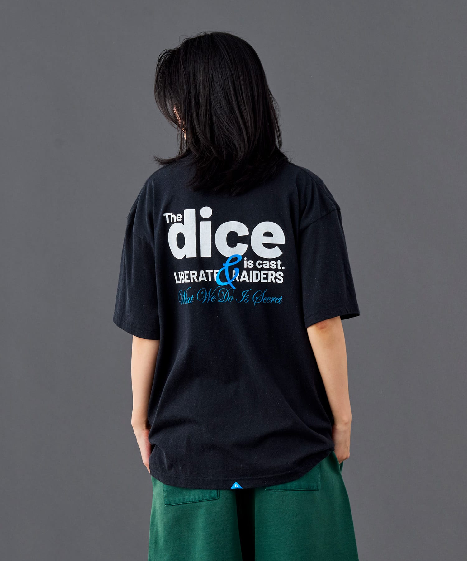 LIBERAIDERS DICE TEE BLACKの画像