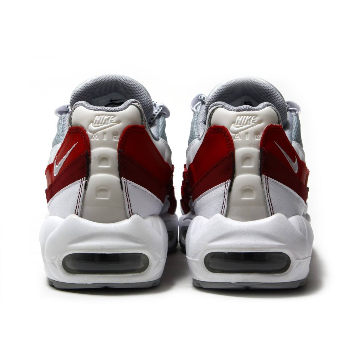 nike air max 95 wolf grey red
