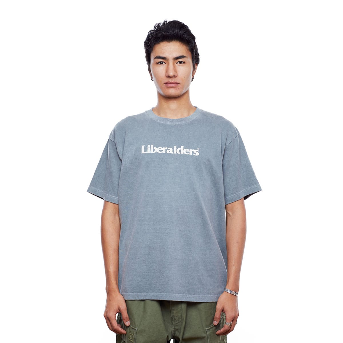 LIBERAIDERS OG LOGO TEE SAGE 20SP-Iの画像