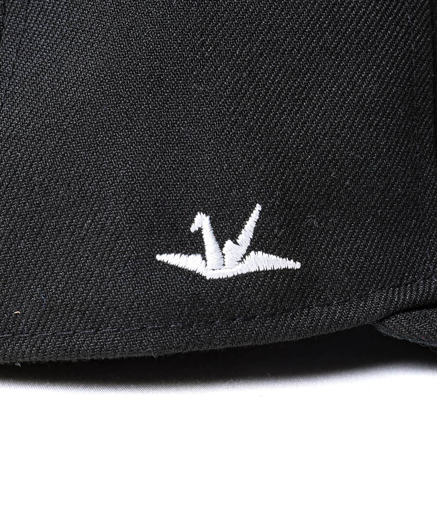 LIBERAIDERS x NEW ERA 59FIFTY SB LR EMBROIDERY LOGO CAP BLACKの画像